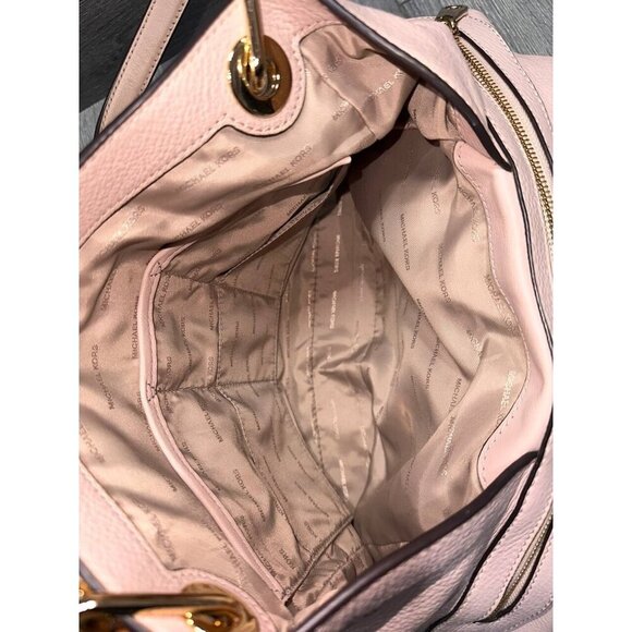 MICHAEL Michael Kors Raven Large Shoulder Tote Soft Pink Bag - Picture 14 of 15